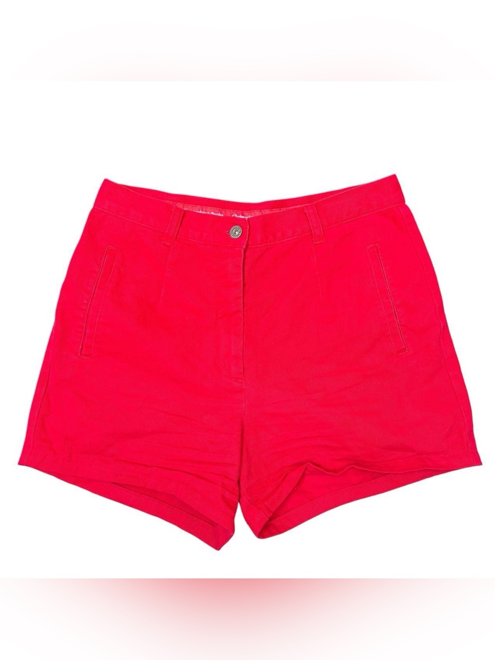 Christopher & Banks Red Jean Shorts, Size 10